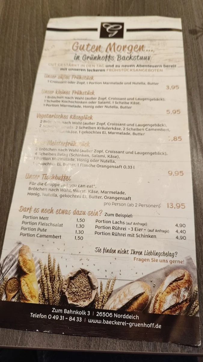 Speisekarte photo 2