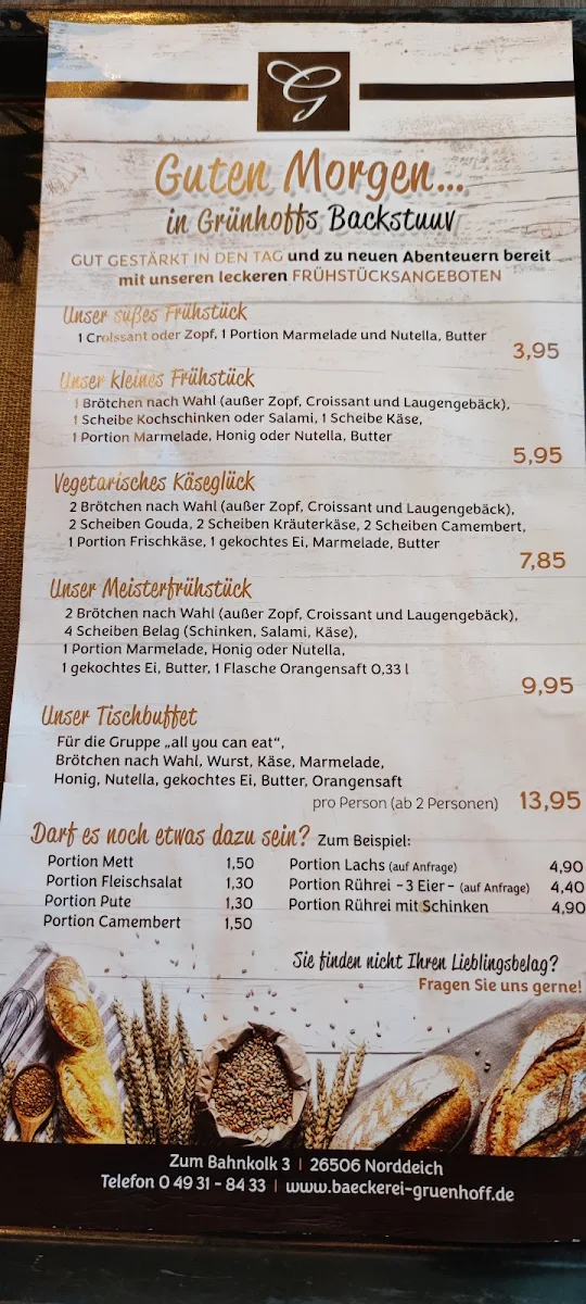 Speisekarte photo 3