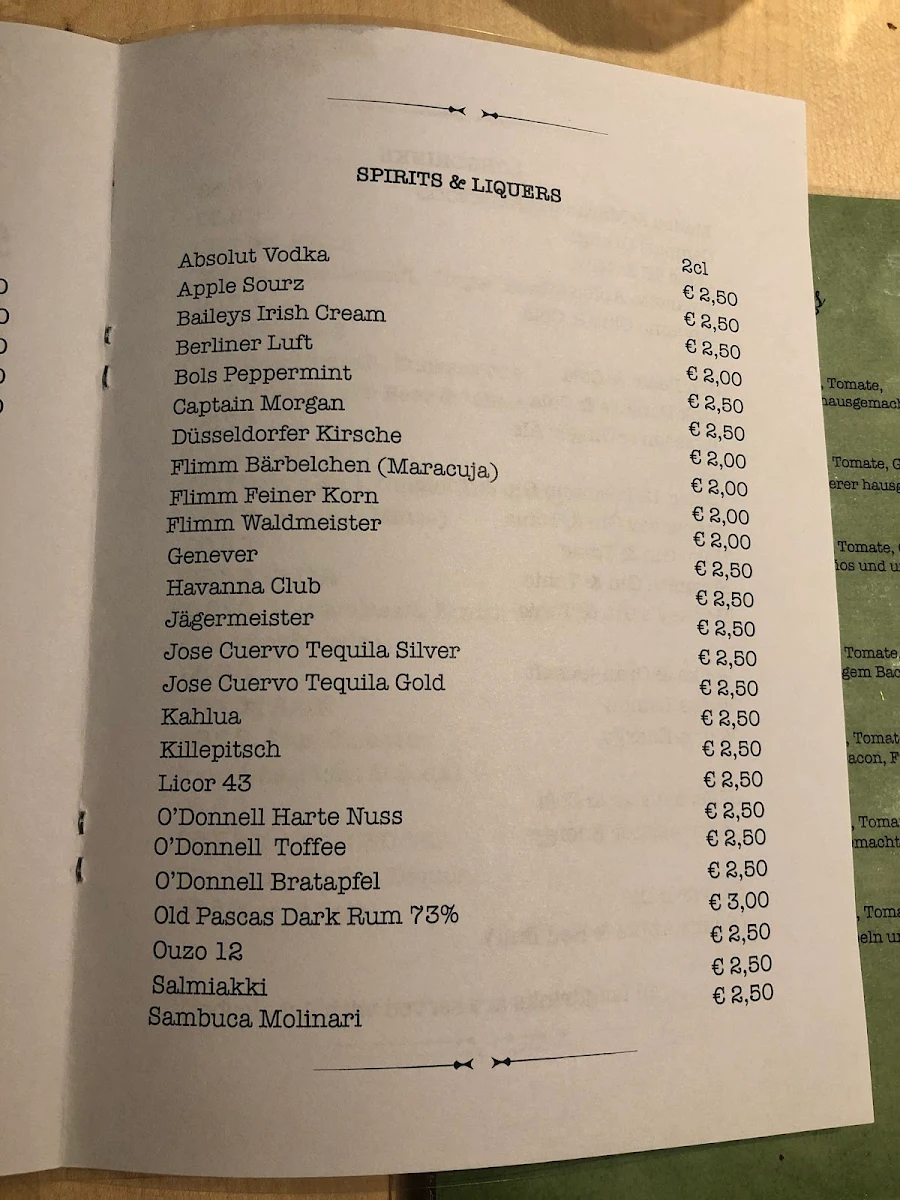 Speisekarte photo 8