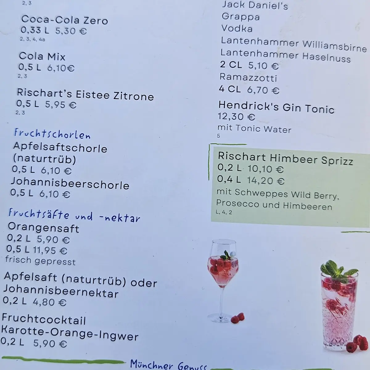 Speisekarte photo 3
