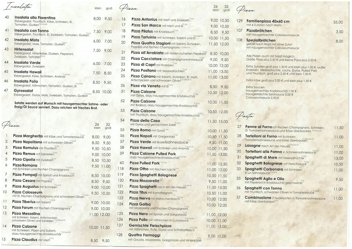 Speisekarte photo 1