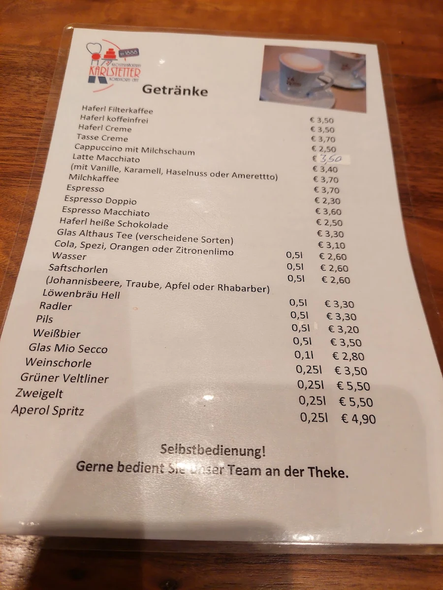 Speisekarte photo 2