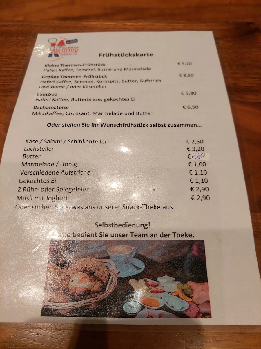 Speisekarte photo 3