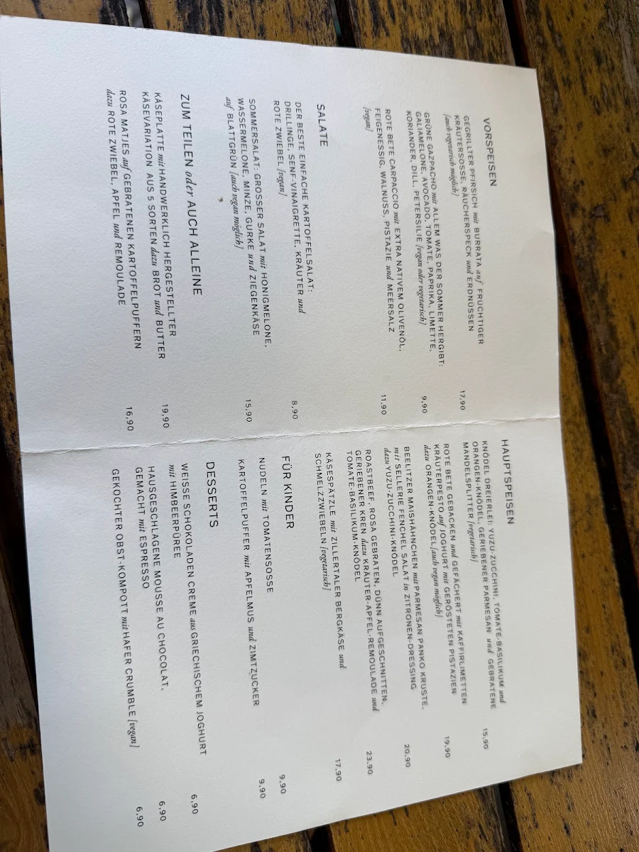 Speisekarte photo 3