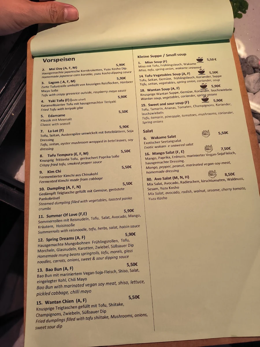 Speisekarte photo 2