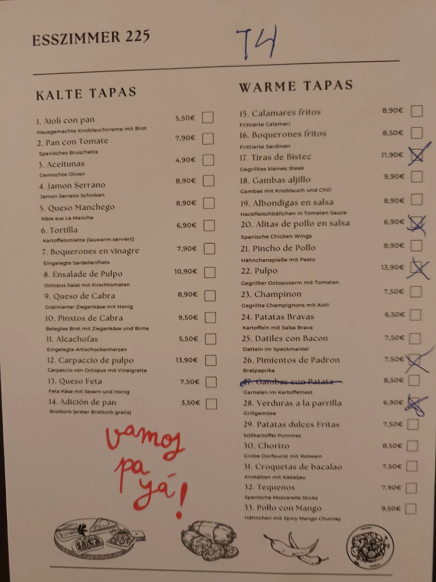 Speisekarte photo 2