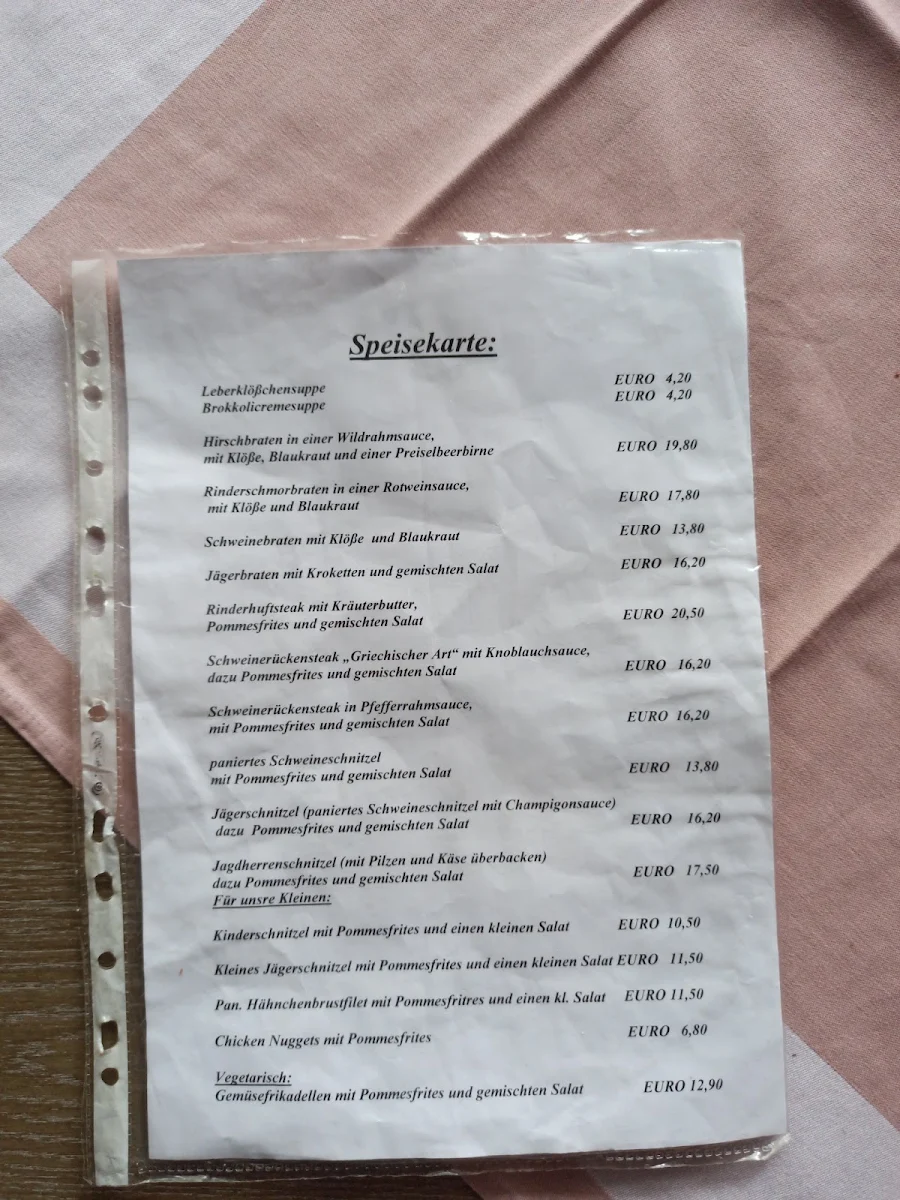 Speisekarte photo 3