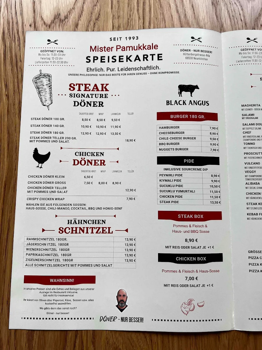 Speisekarte photo 3