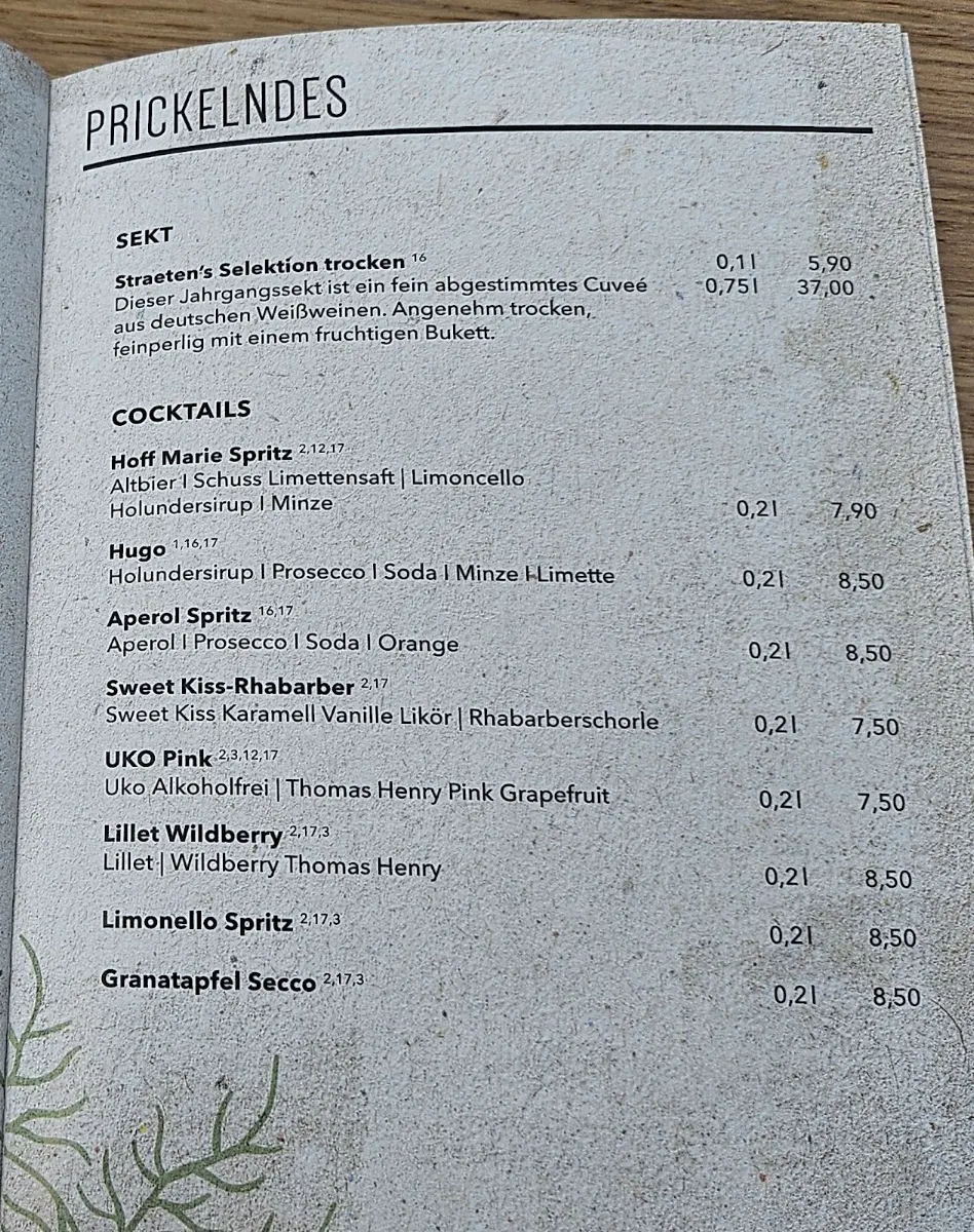 Speisekarte photo 2