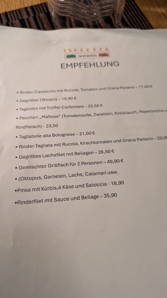 Speisekarte photo 1