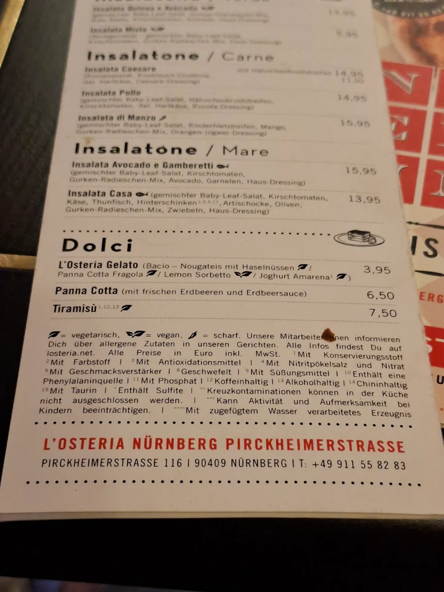 Speisekarte photo 1