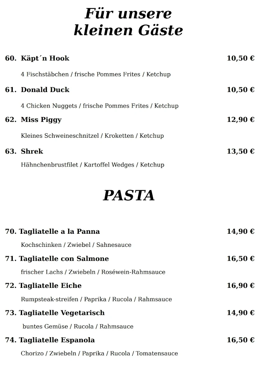 Speisekarte photo 6