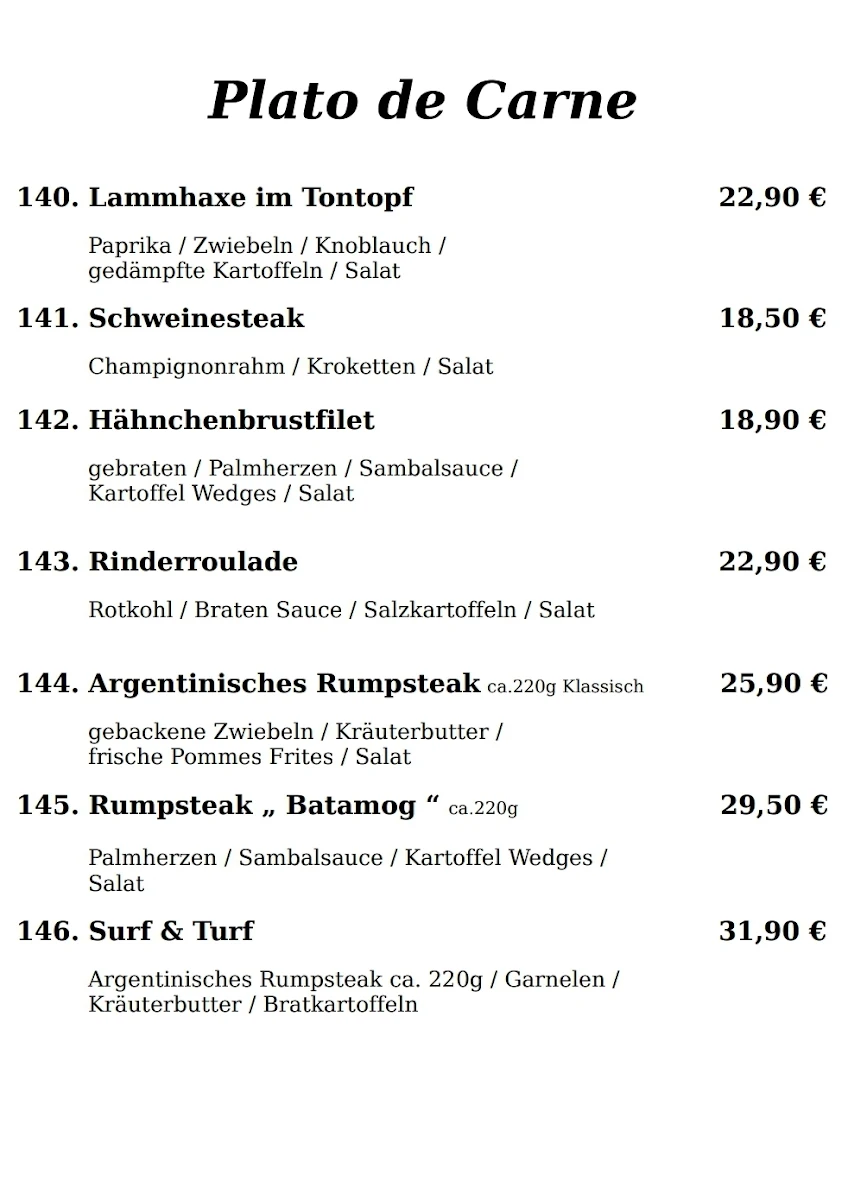 Speisekarte photo 9