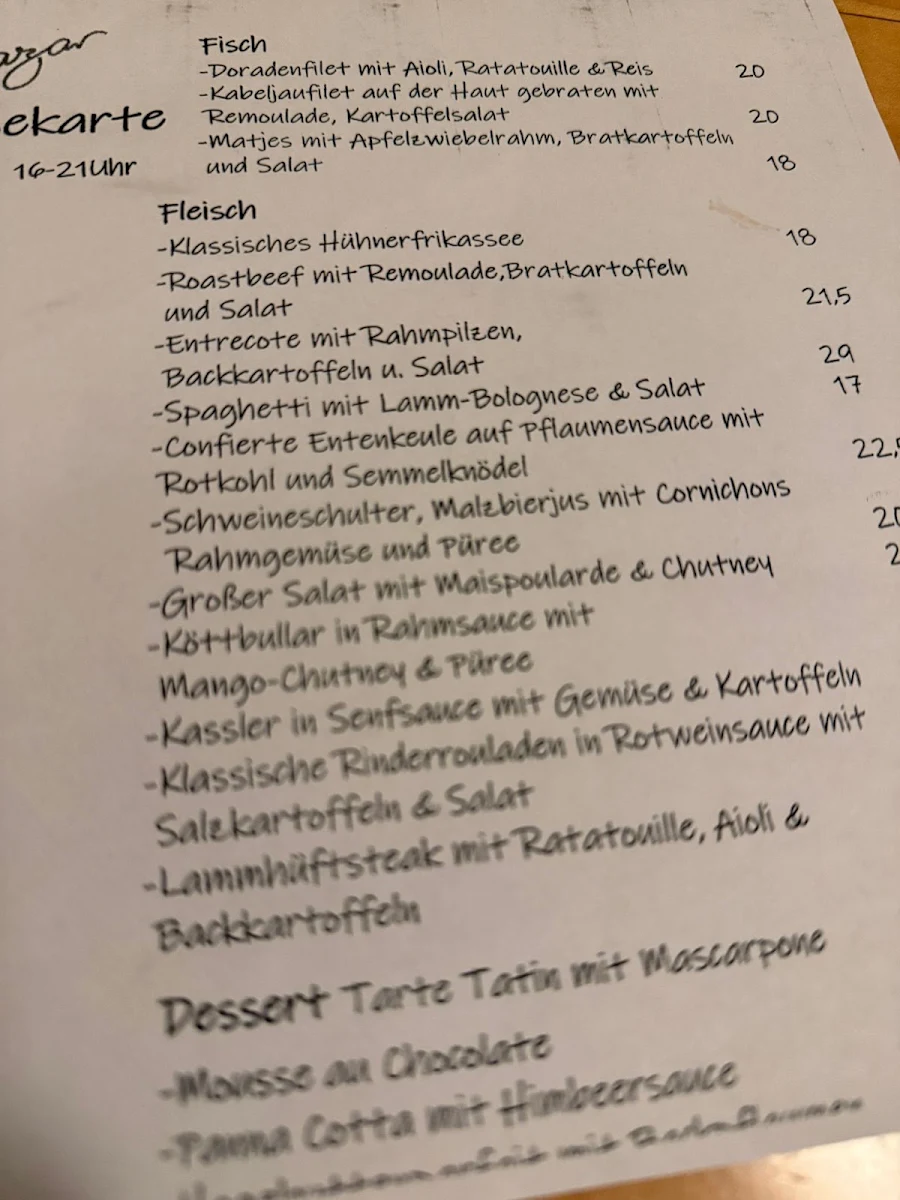 Speisekarte photo 2