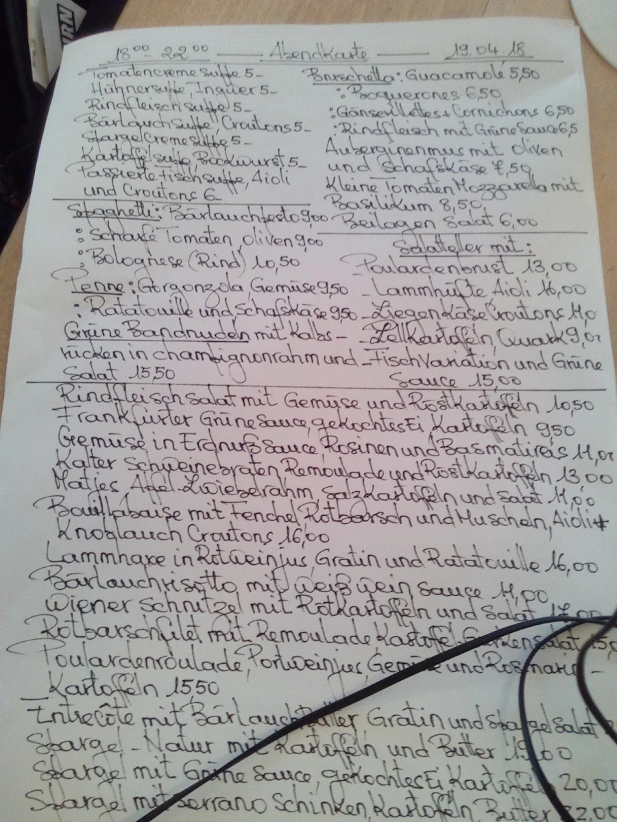 Speisekarte photo 6