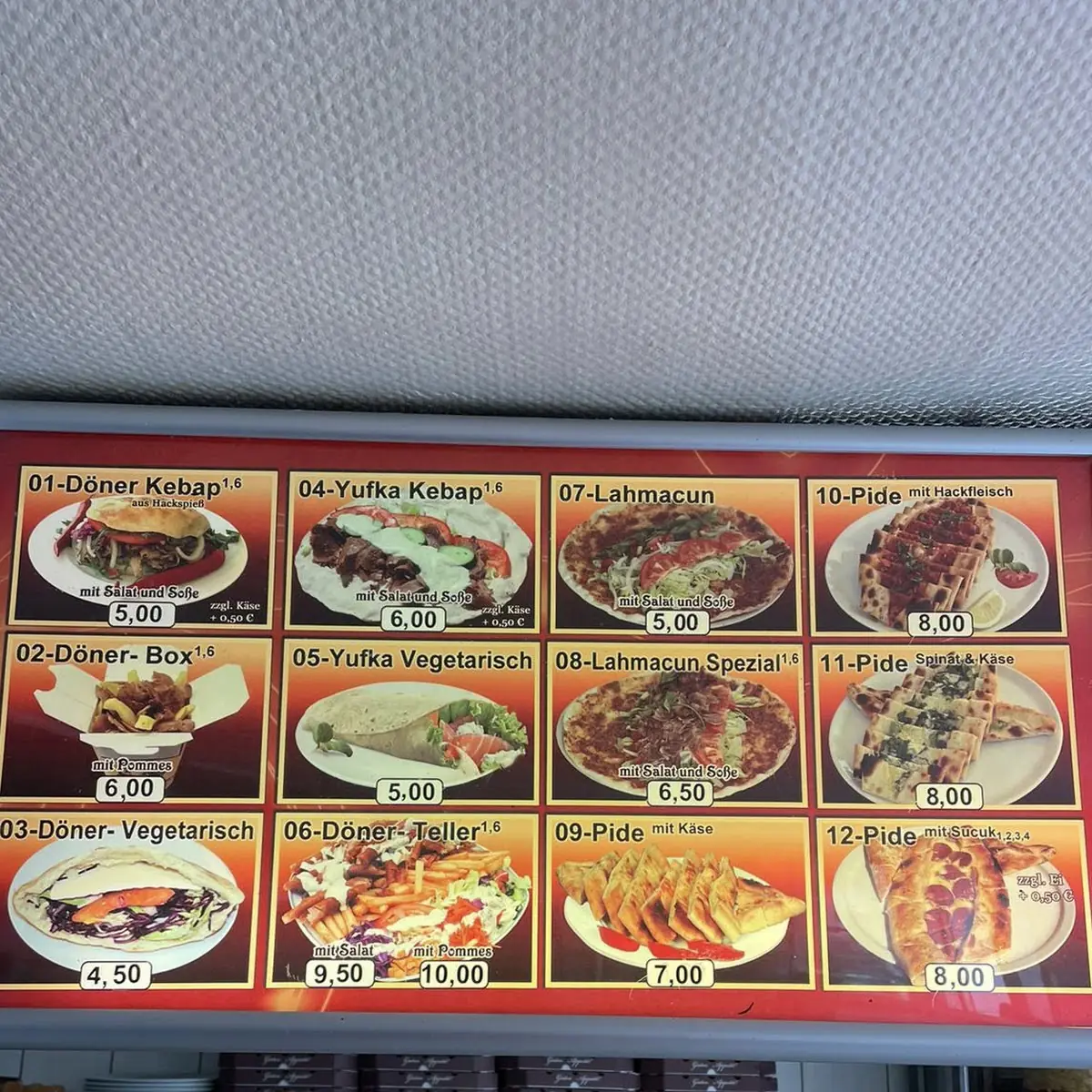 Speisekarte photo 3