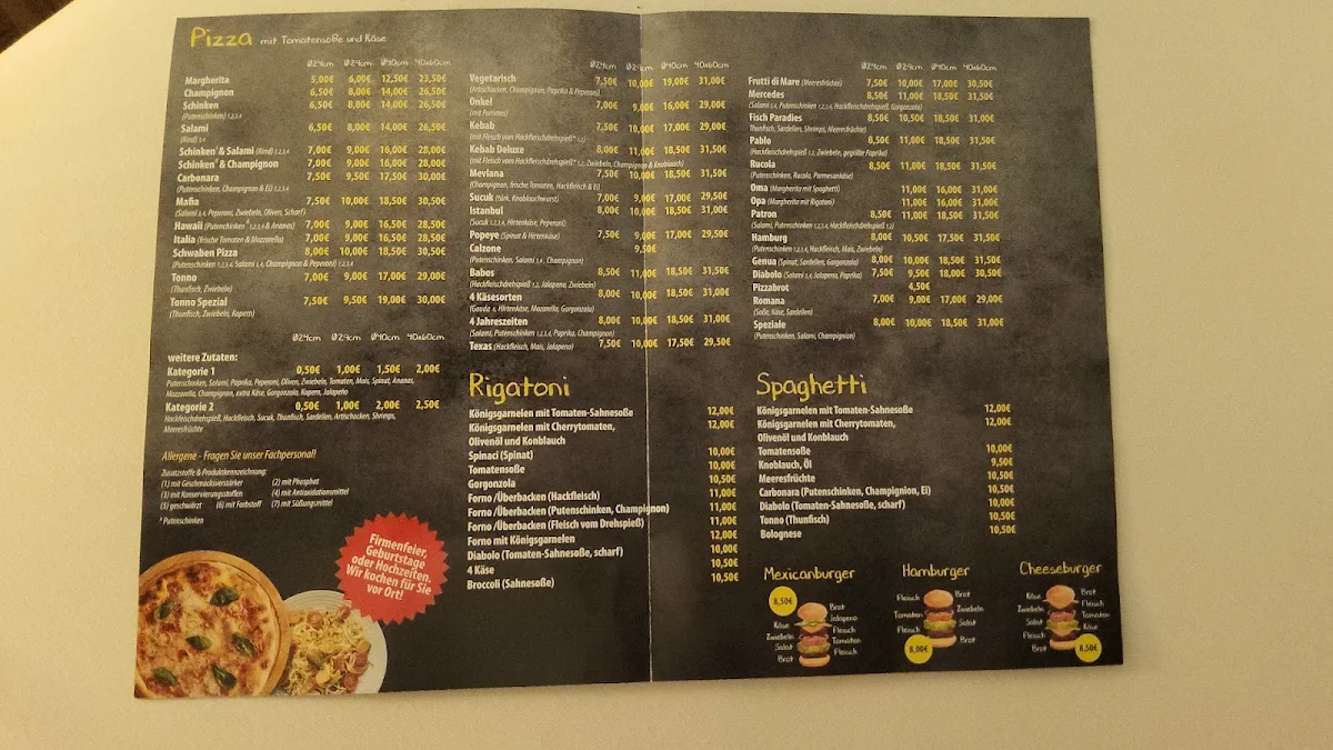 Speisekarte photo 1