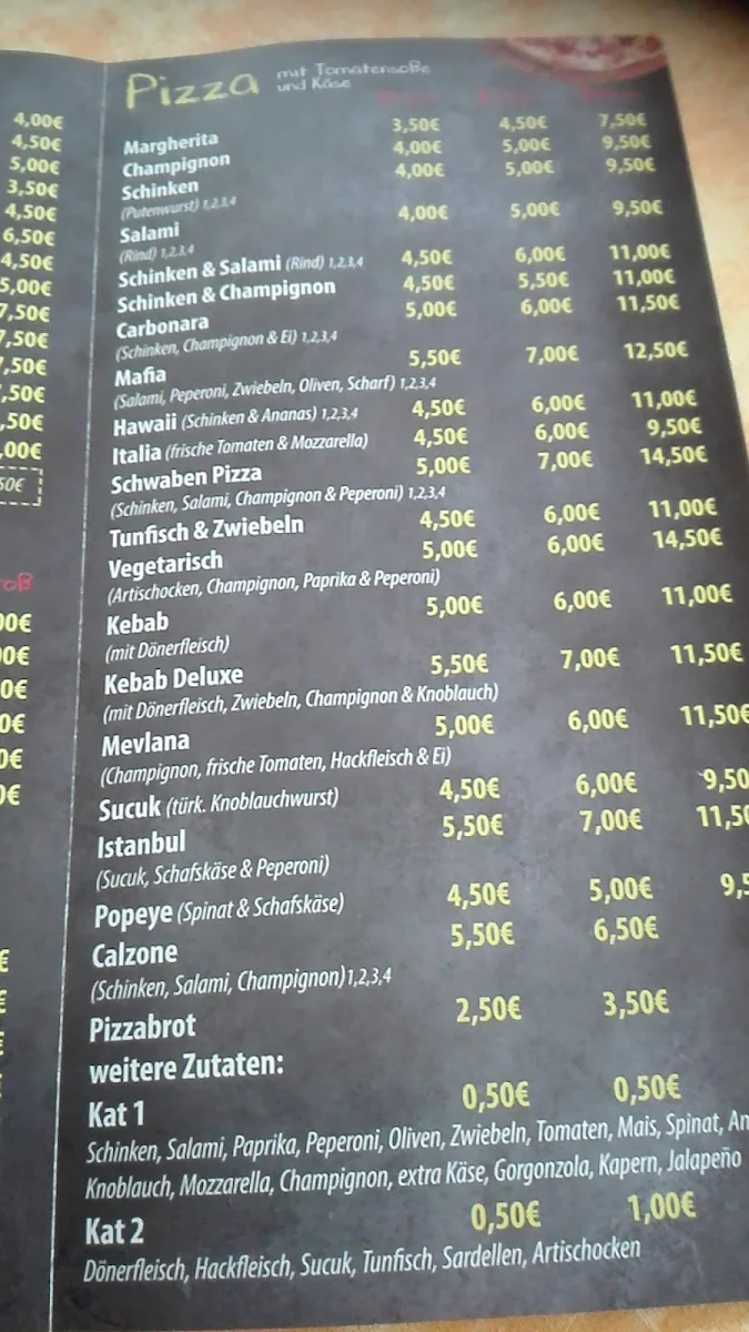 Speisekarte photo 5