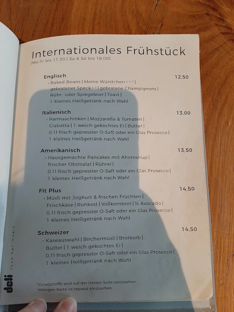 Speisekarte photo 2