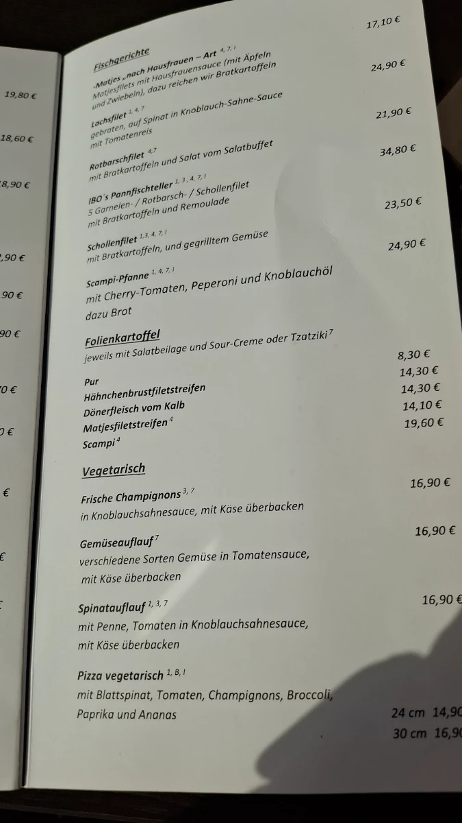 Speisekarte photo 4
