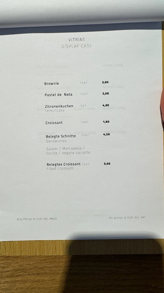 Speisekarte photo 5