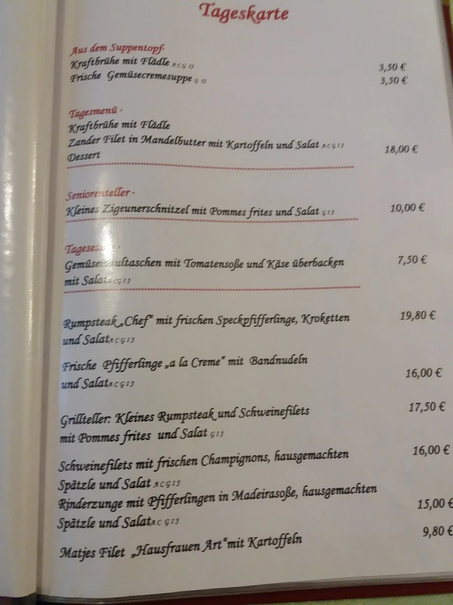 Speisekarte photo 8