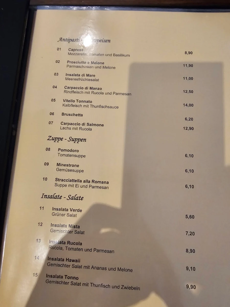 Speisekarte photo 1