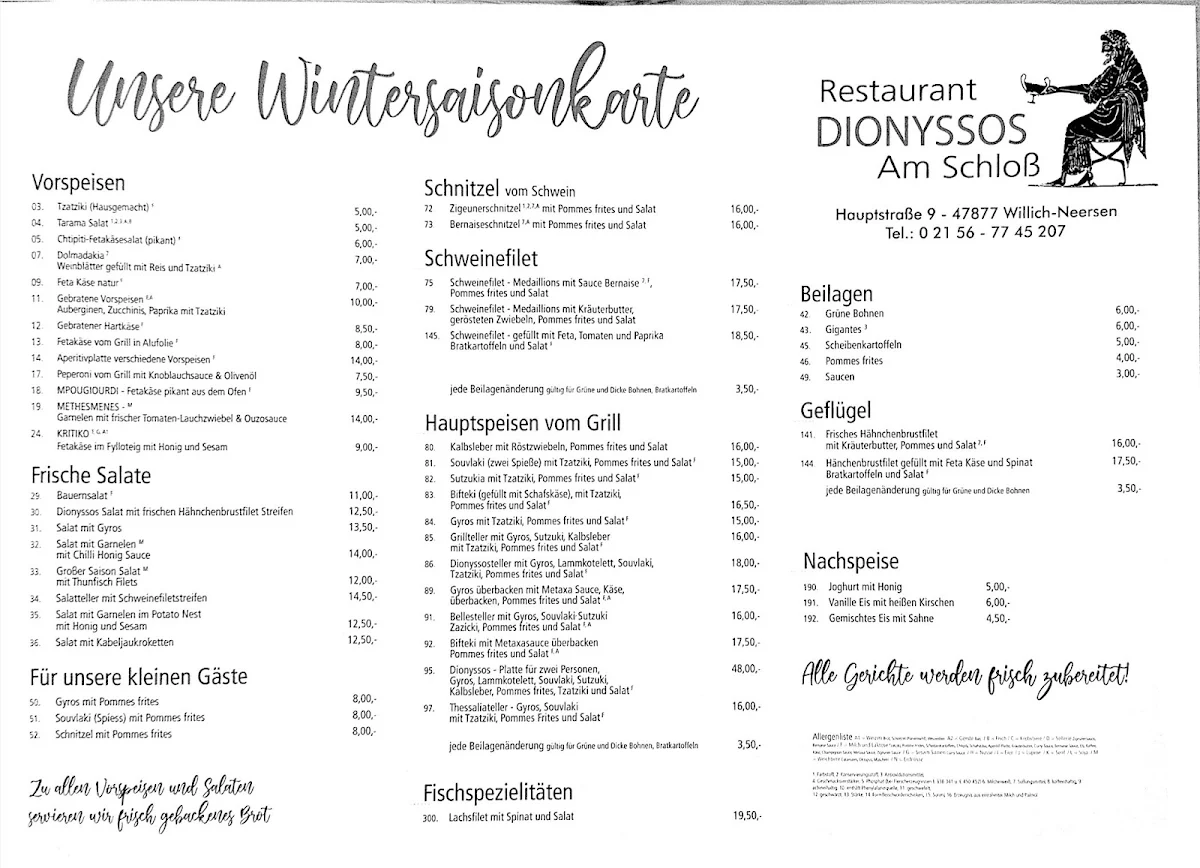 Speisekarte photo 2