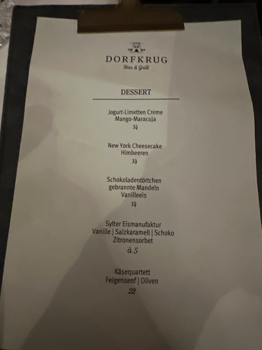 Speisekarte photo 2
