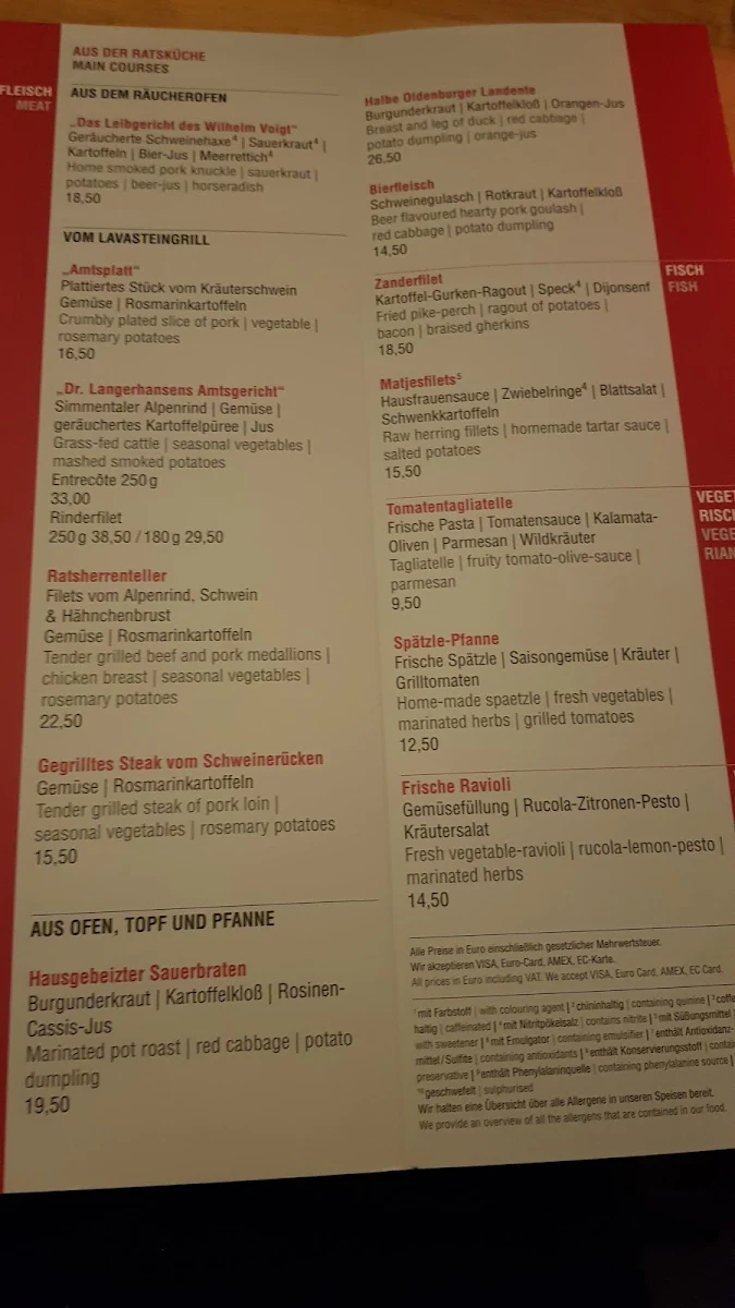 Speisekarte photo 8