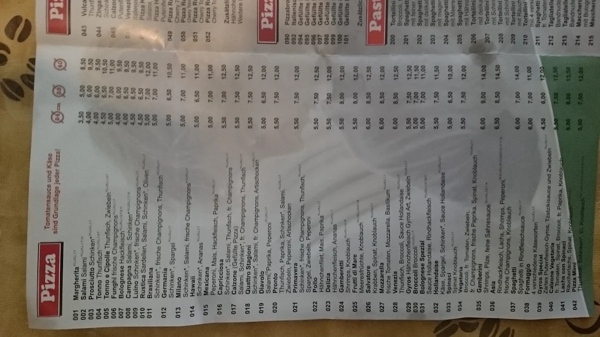 Speisekarte photo 3