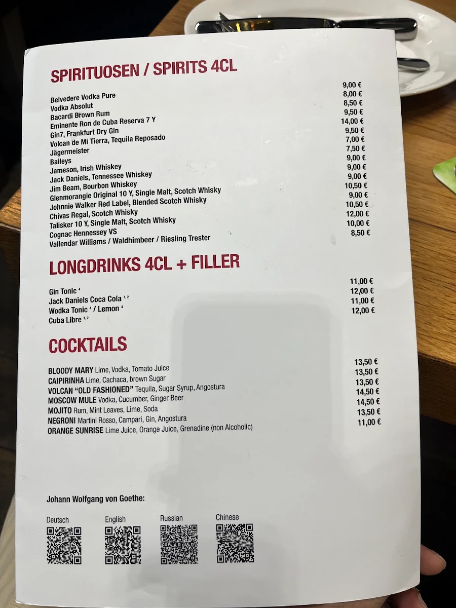 Speisekarte photo 6
