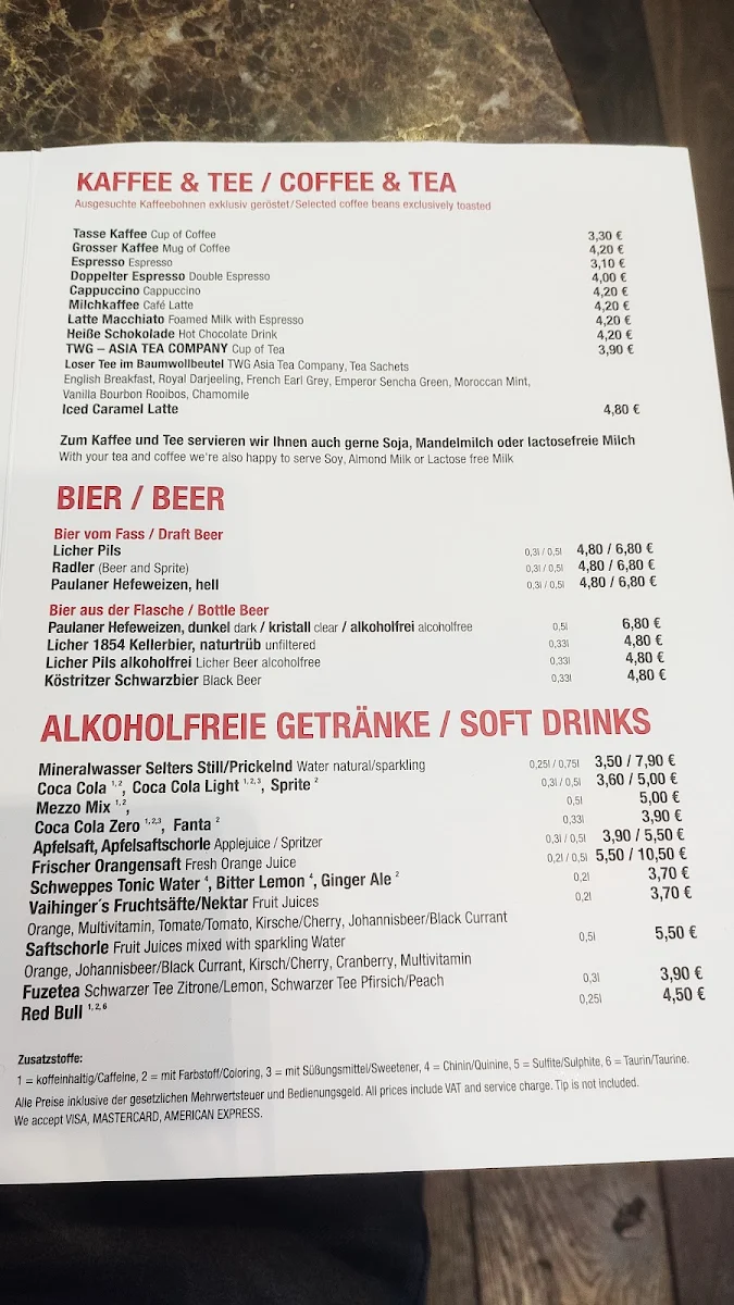 Speisekarte photo 7