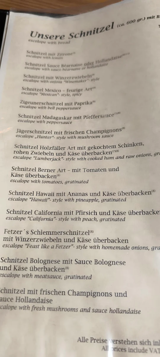 Speisekarte photo 4