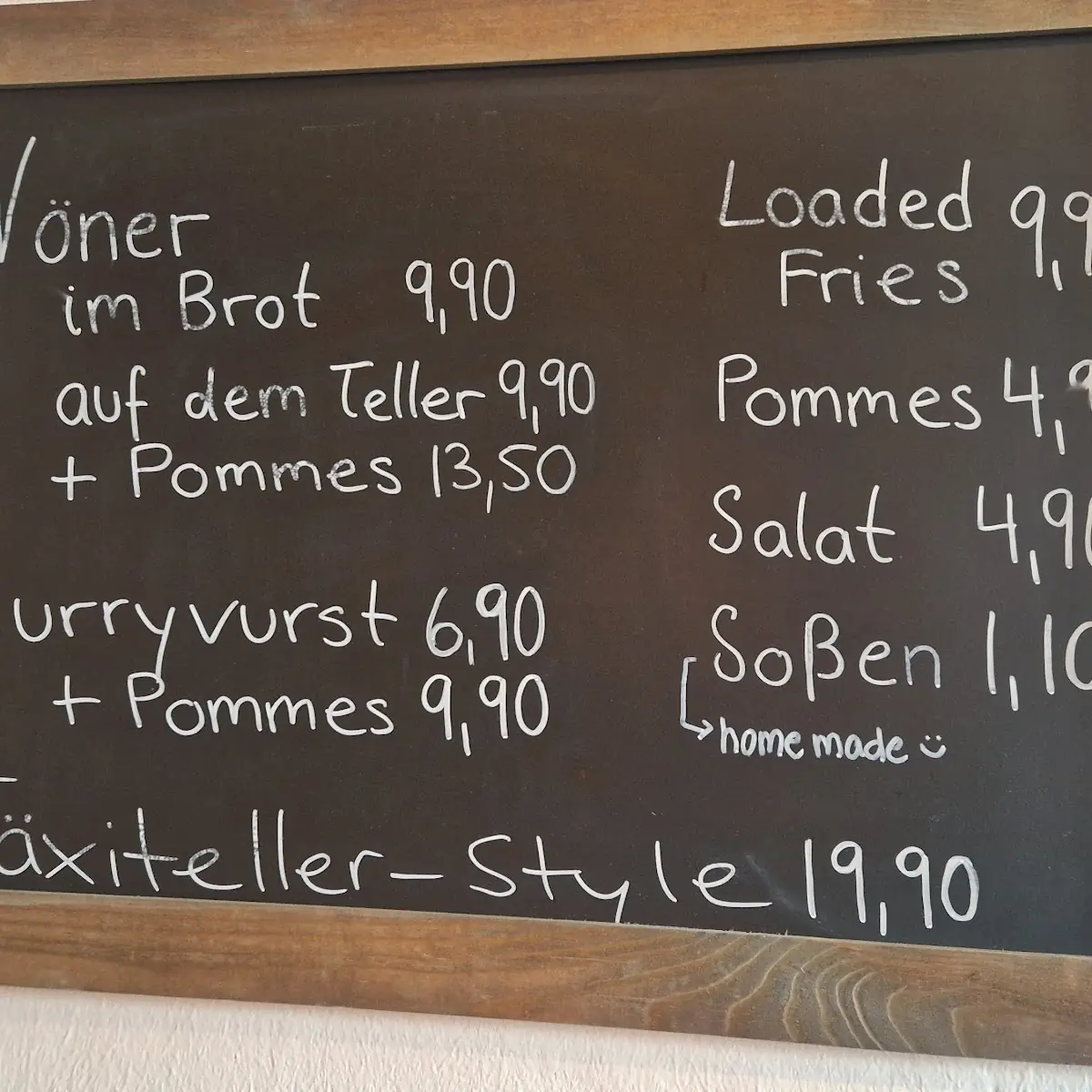 Speisekarte photo 3