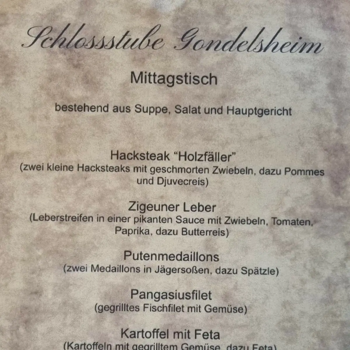 Speisekarte photo 5