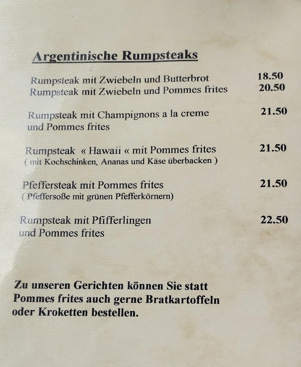 Speisekarte photo 1