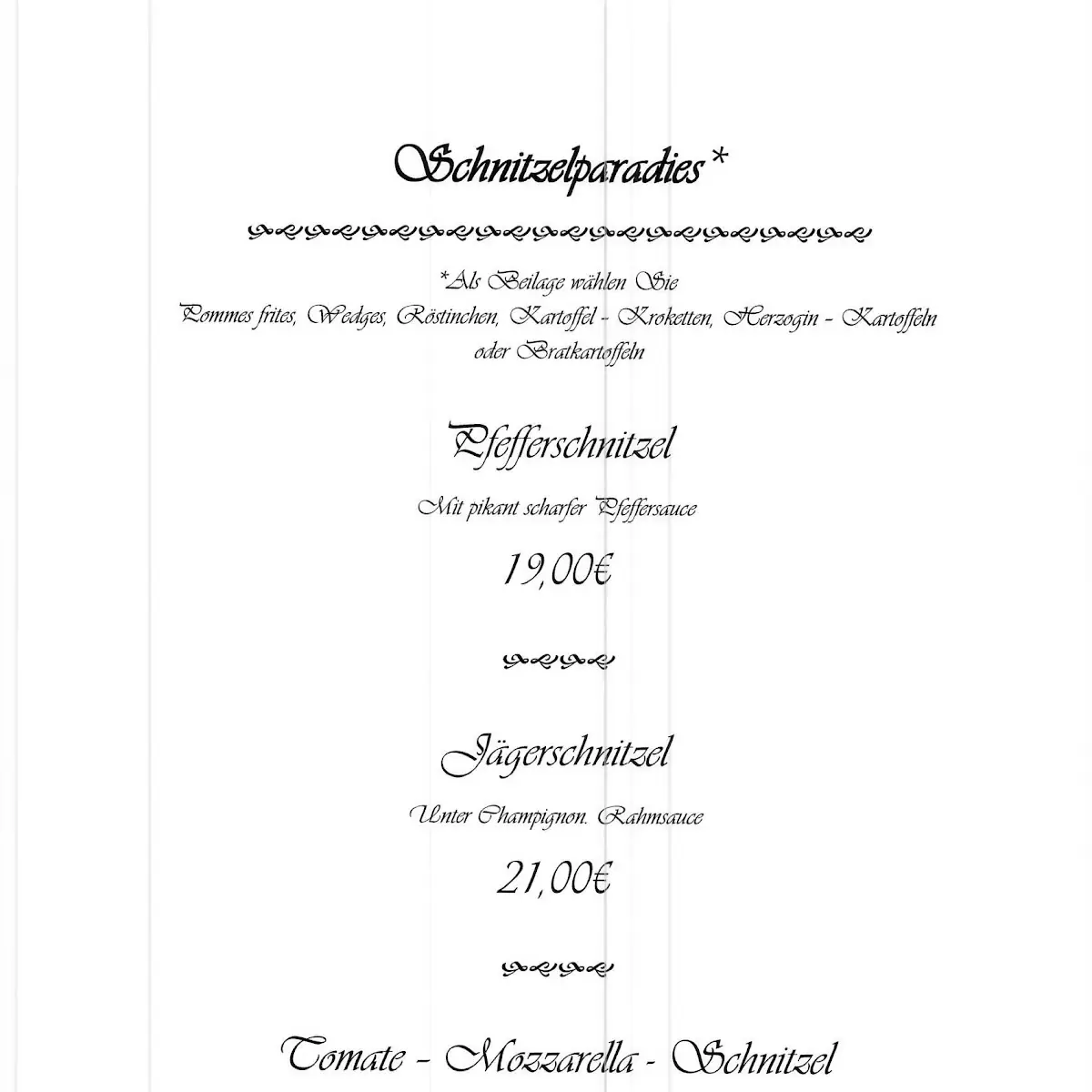 Speisekarte photo 5