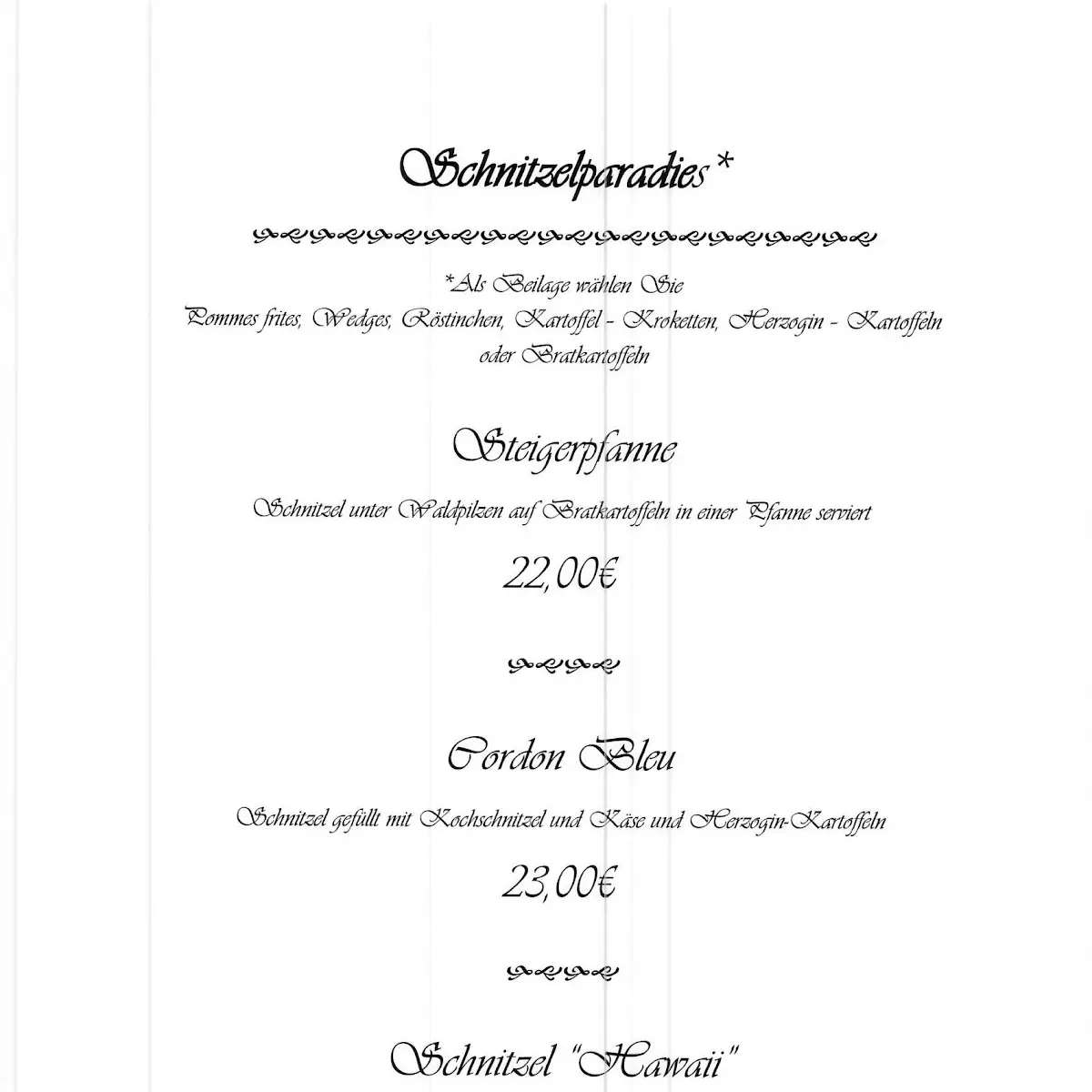 Speisekarte photo 9