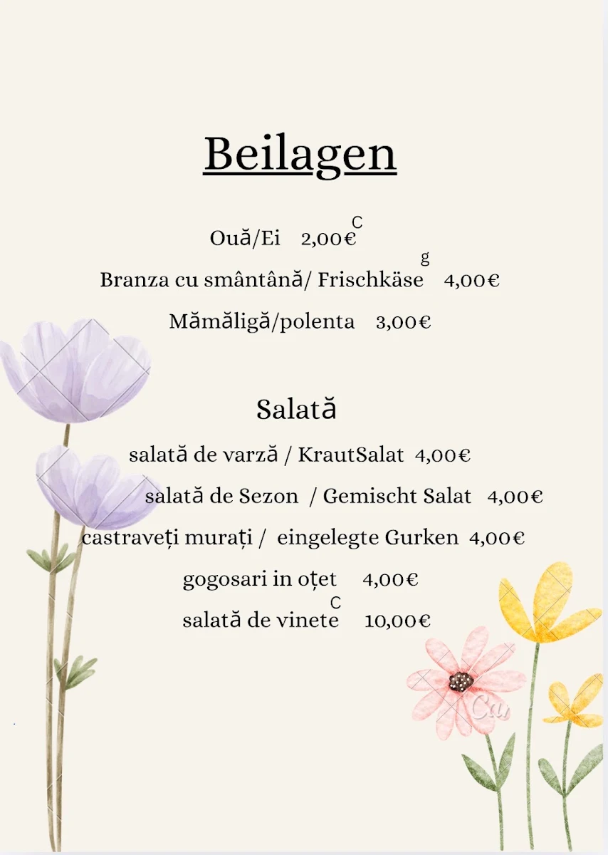 Speisekarte photo 5