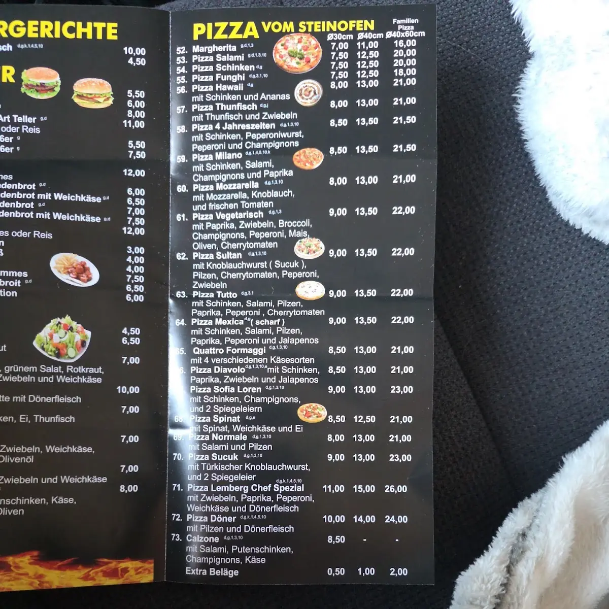 Speisekarte photo 3