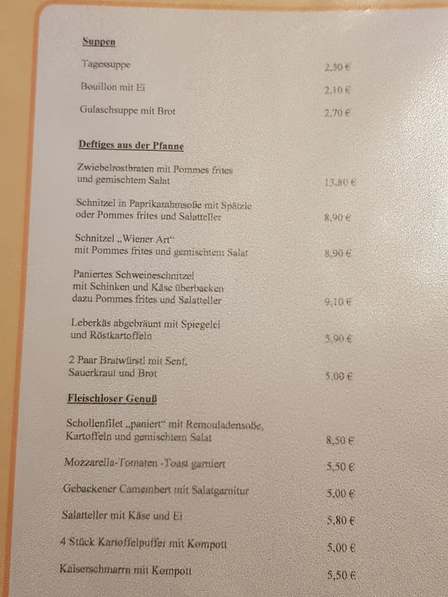 Speisekarte photo 1