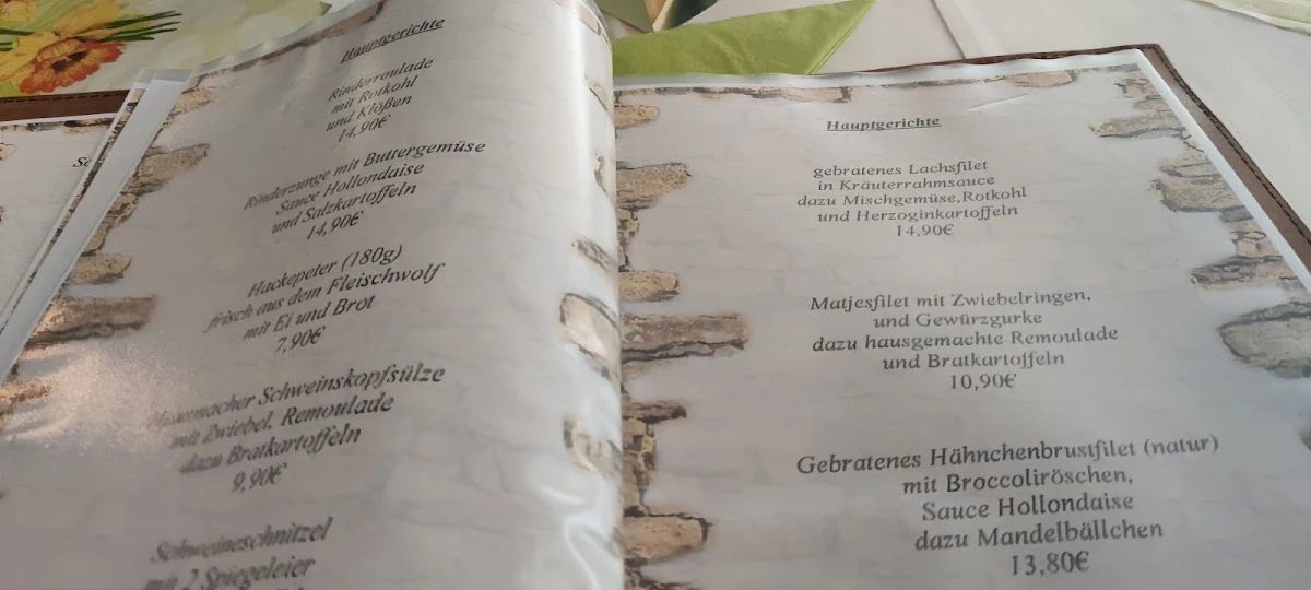 Speisekarte photo 4