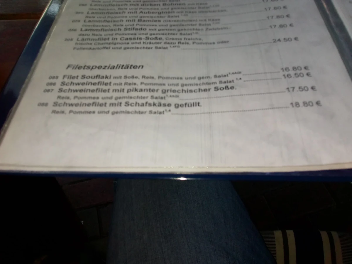 Speisekarte photo 2