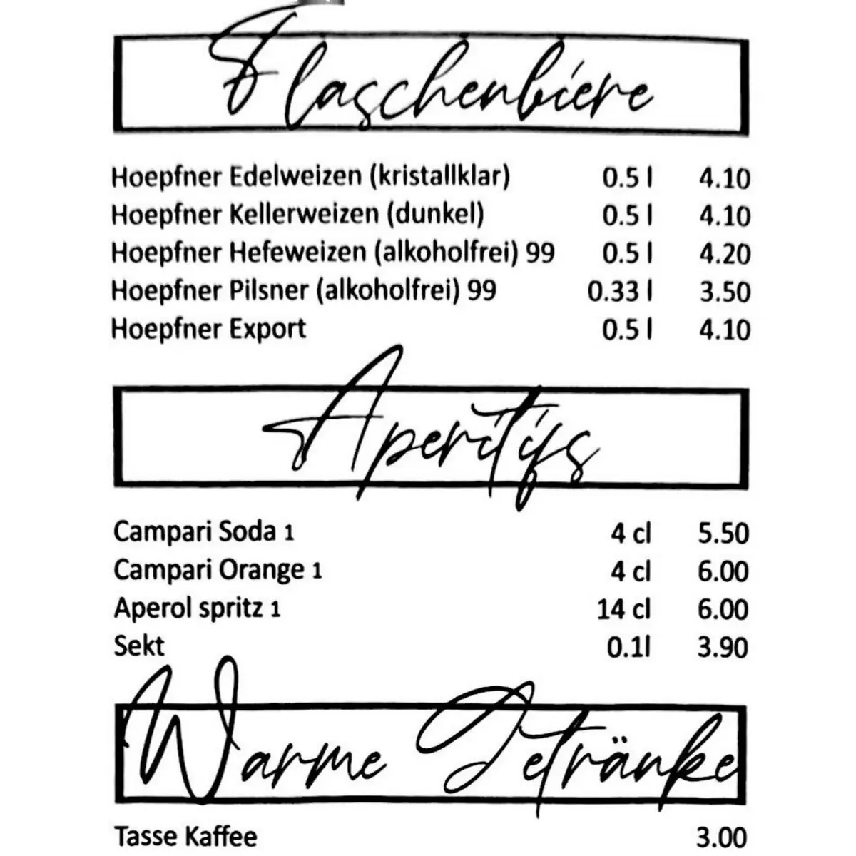 Speisekarte photo 7