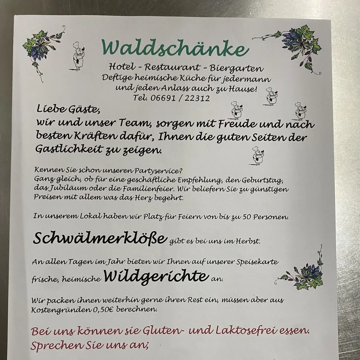 Speisekarte photo 6