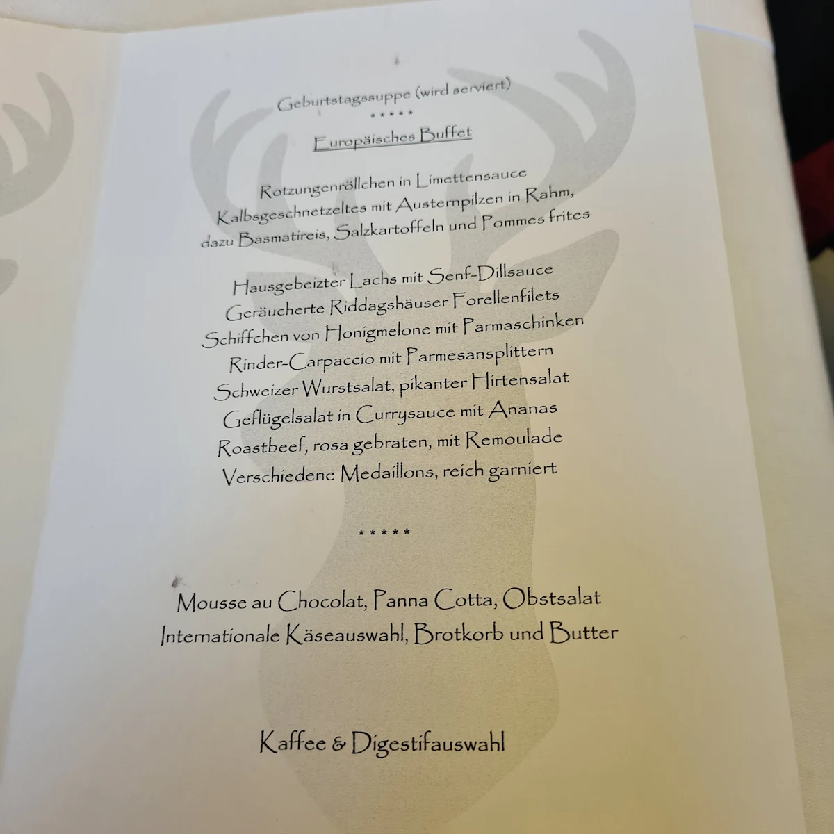 Speisekarte photo 1