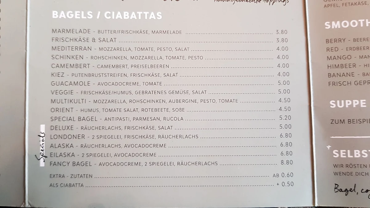 Speisekarte photo 5
