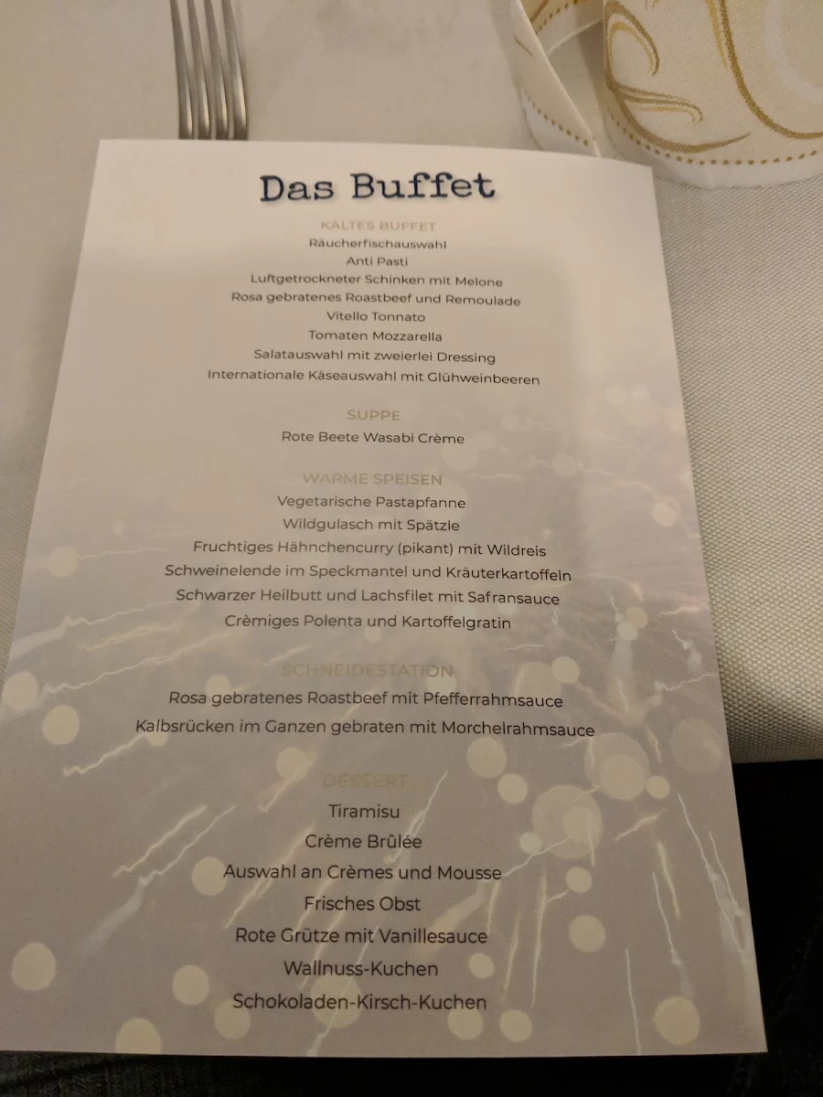 Speisekarte, Mahlzeit Am Meer
