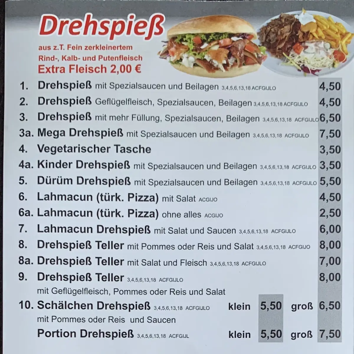 Speisekarte photo 6